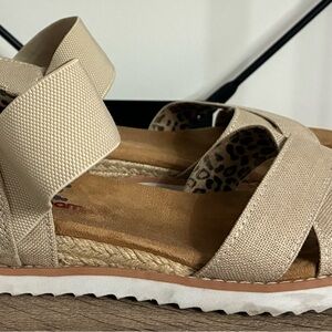 BOBS from Skechers Beige Sandals